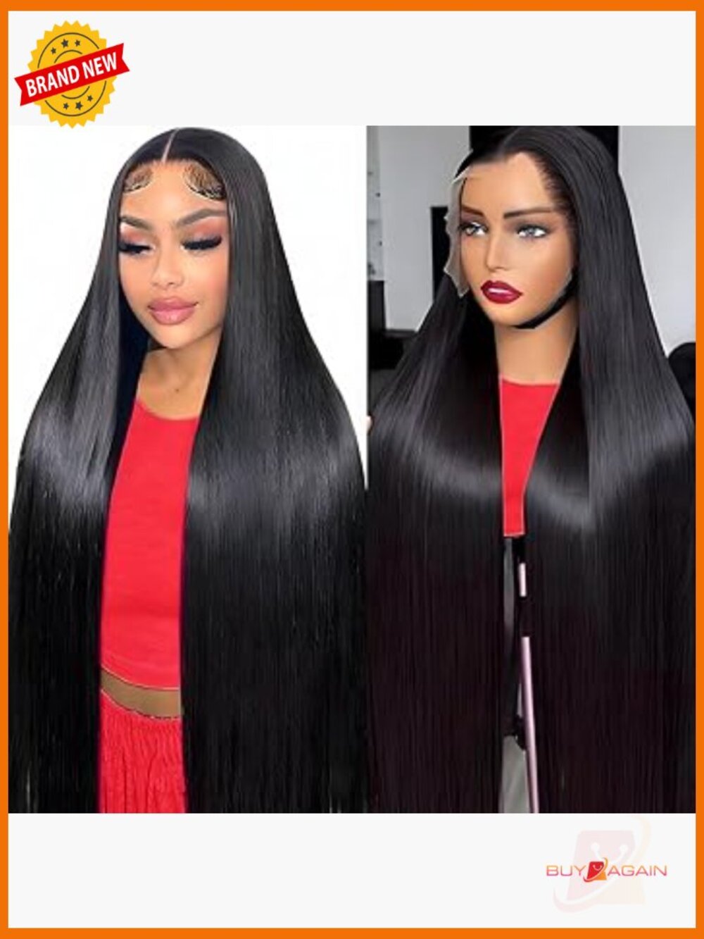 32 Inch 13x6 Lace Front Wig Human Hair 200% Density Straight Hd Lace Frontal Wig